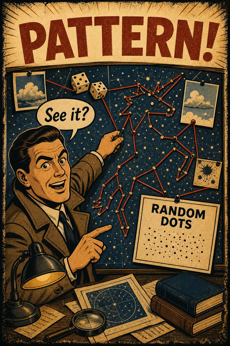 Poster illustration for Apophenia