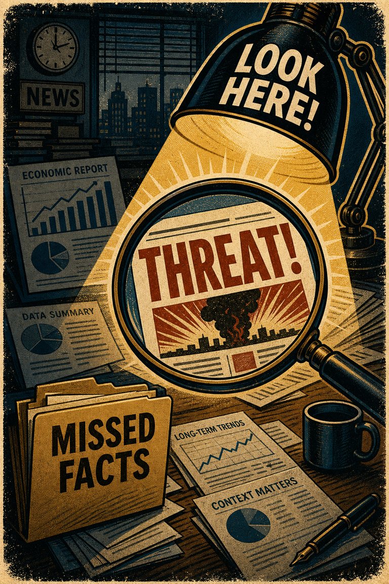 Poster illustration for Attentional bias