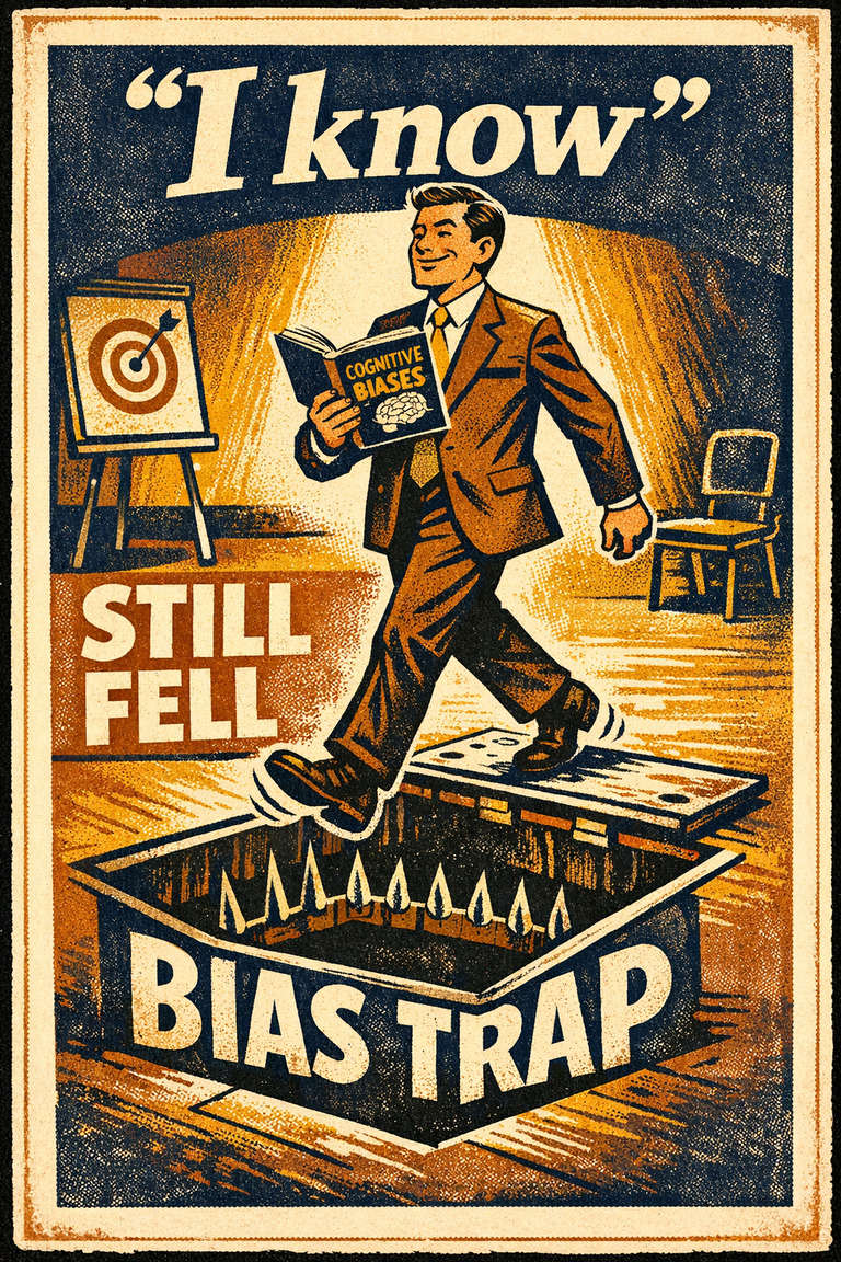 Poster illustration for G. I. Joe fallacy