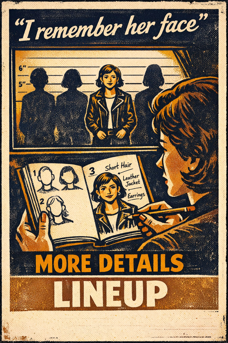 Poster illustration for Gender differences in eyewitness memory