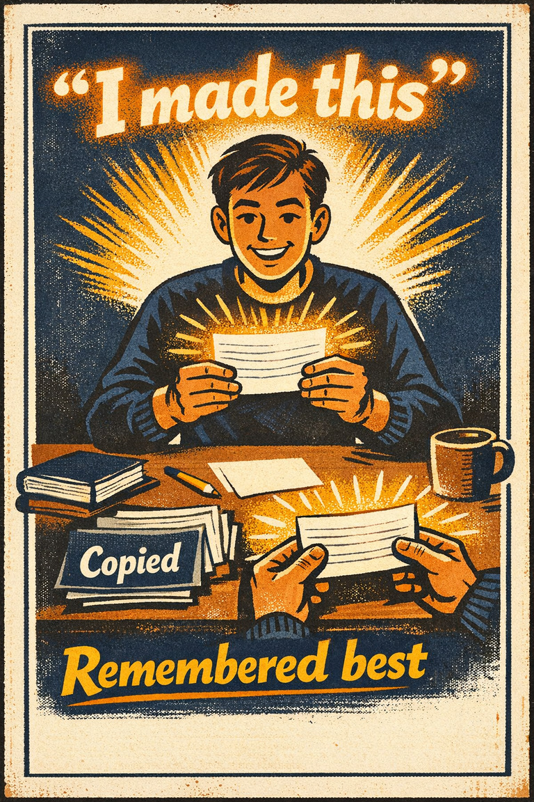 Poster illustration for Generation effect