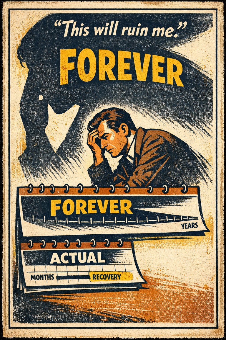Poster illustration for Impact bias