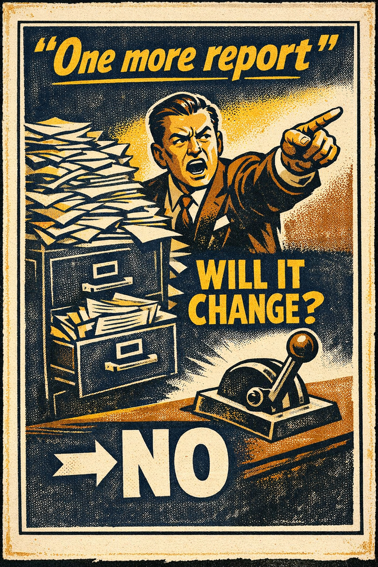 Poster illustration for Information bias