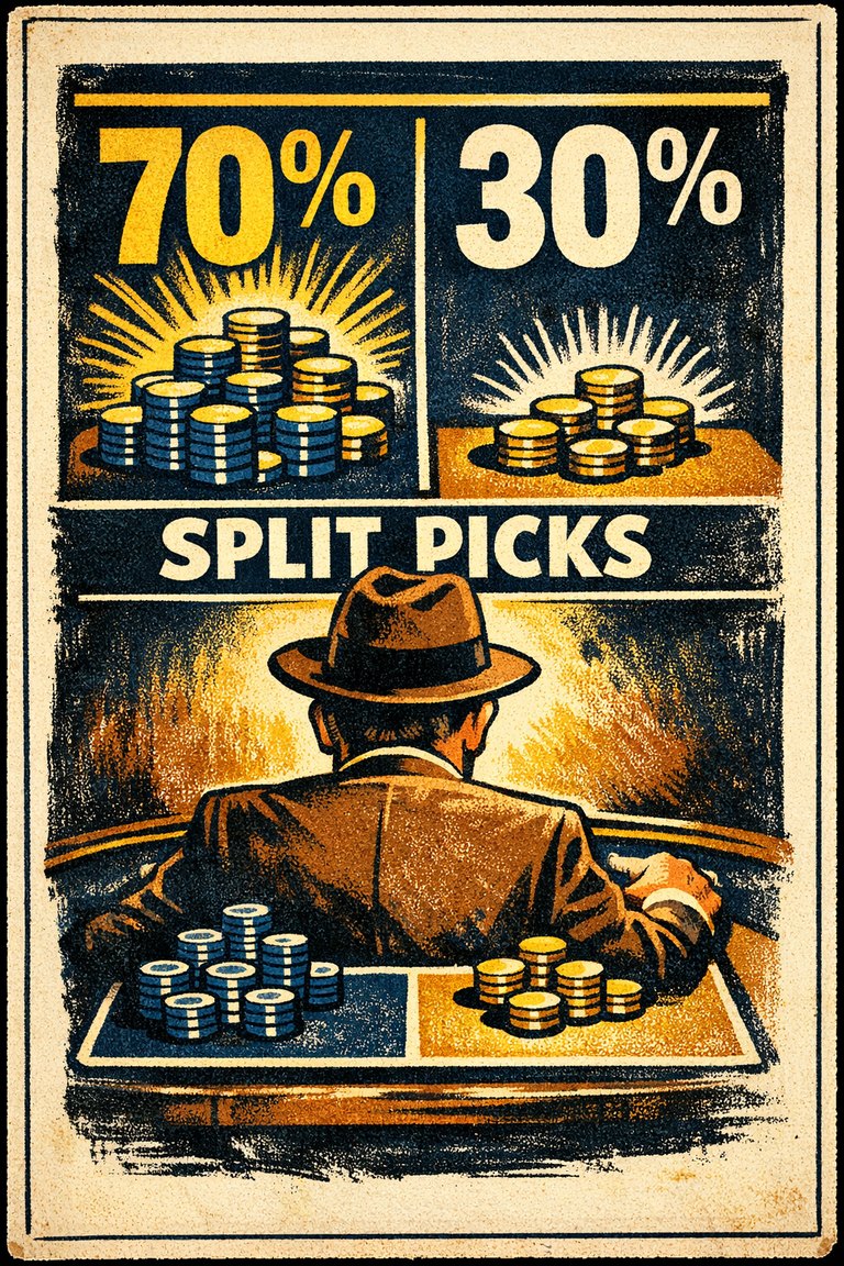 Poster illustration for Probability matching