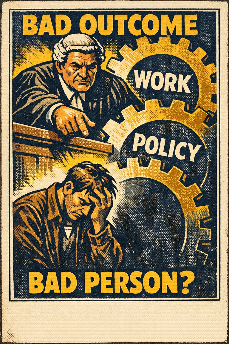 Poster illustration for Puritanical bias