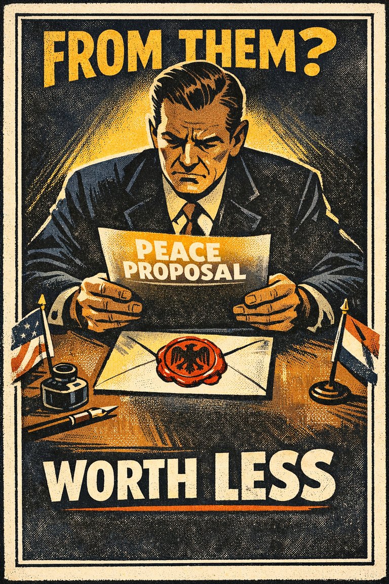Poster illustration for Reactive devaluation