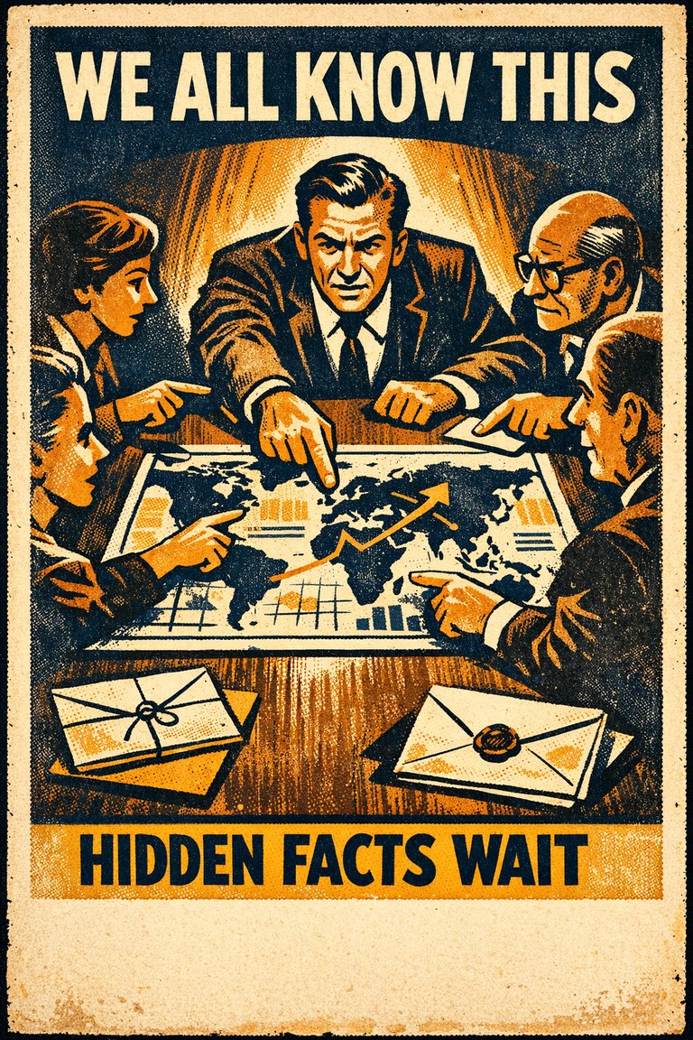 Poster illustration for Shared information bias
