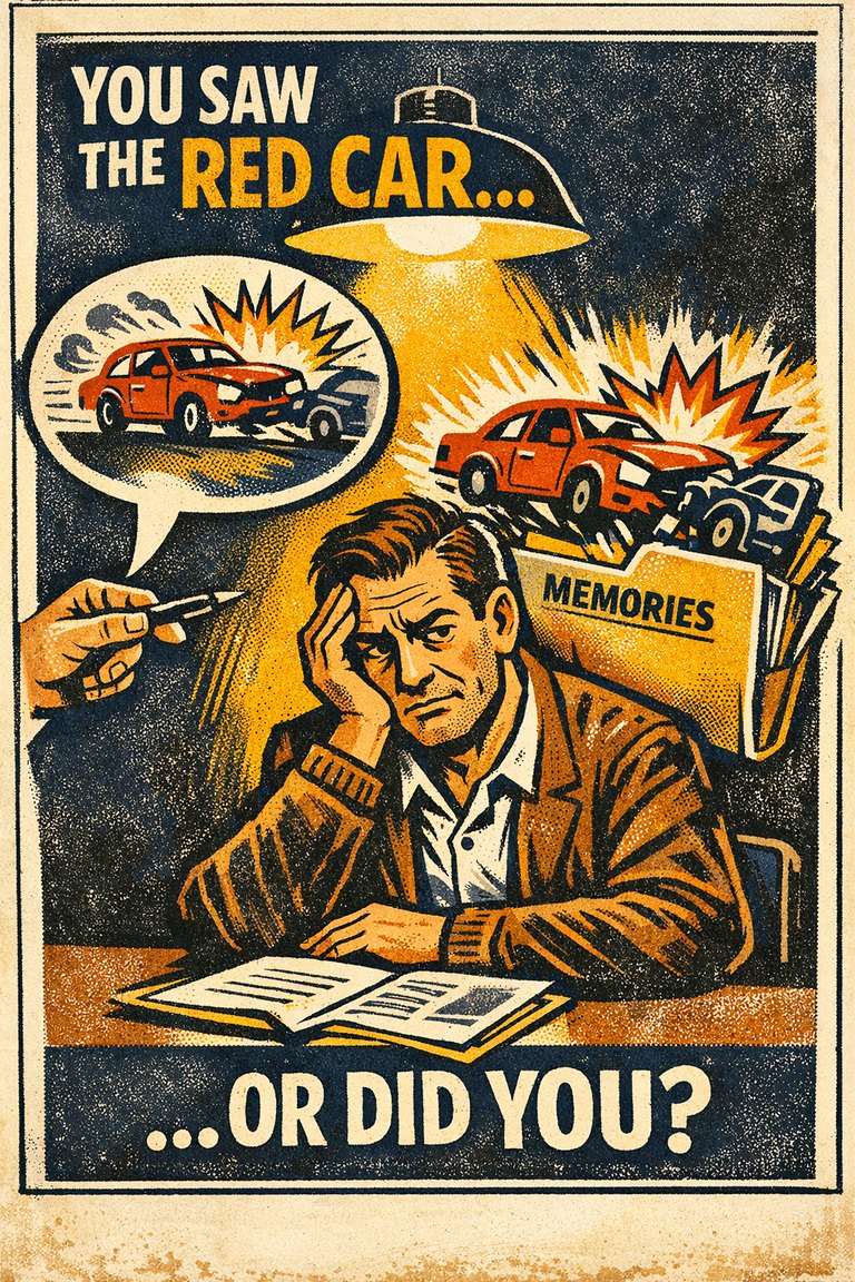 Poster illustration for Suggestibility
