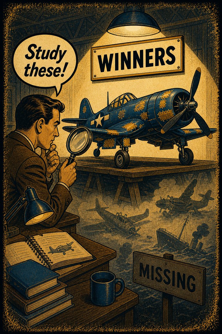 Poster illustration for Survivorship bias
